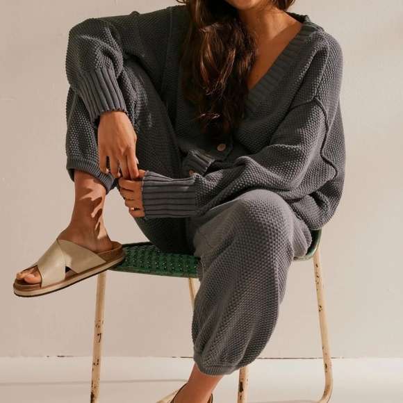 Free People Hailee Cardi Set in Peppery - Picture 5 of 5